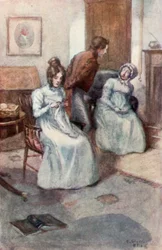 Illustration für Northanger Abbey von Jane Austen